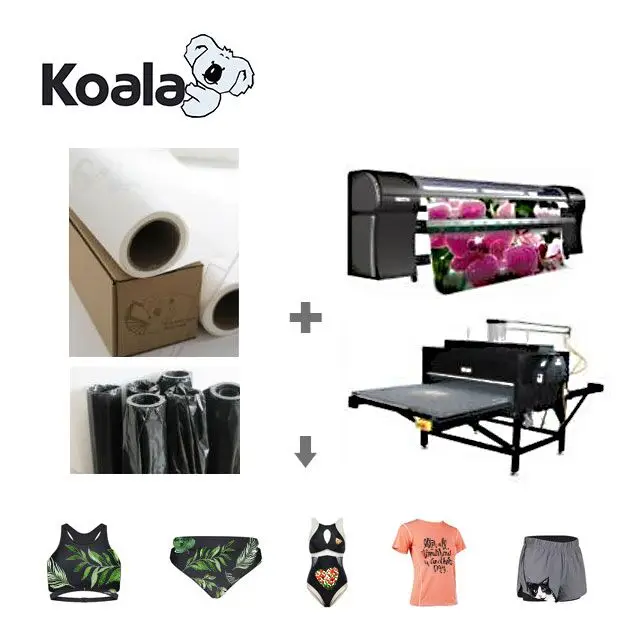 Koala Factory Supply Premium 100g Instant Dry Dye Sublimation Transfer Paper  - China Sublimation Paper, Sublimation Transfer Paper