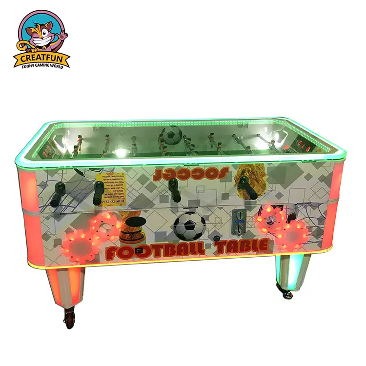 Новый Красочный Монетный аркадный ручной футбол мини игровой автомат футбольный