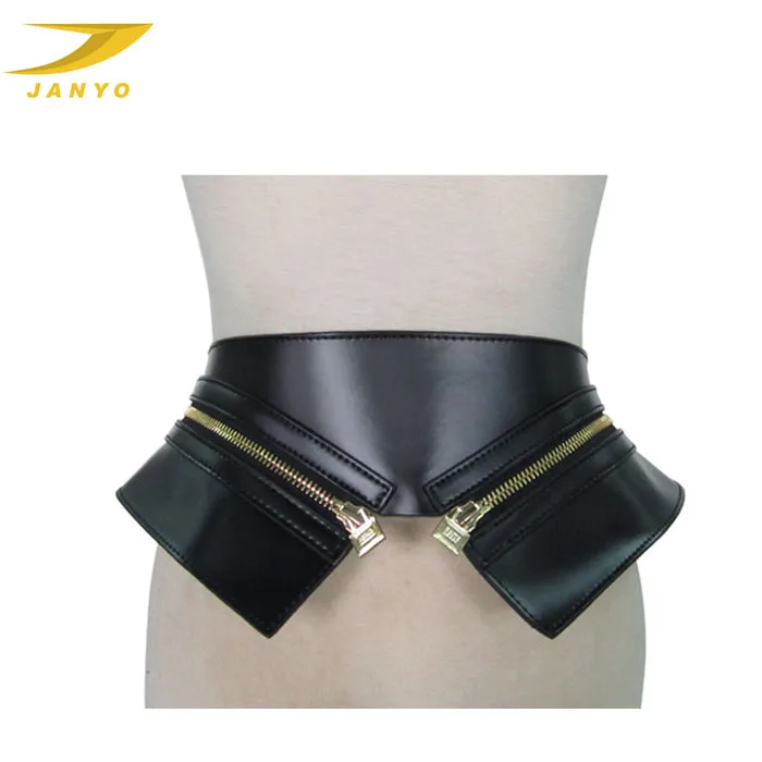 WAIST BELTS Professional Customized Name Belts Popular Funky Luxury Black Wide Belt for Women