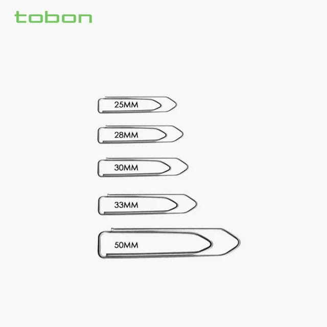 Nickel Plated Metal Paperclips