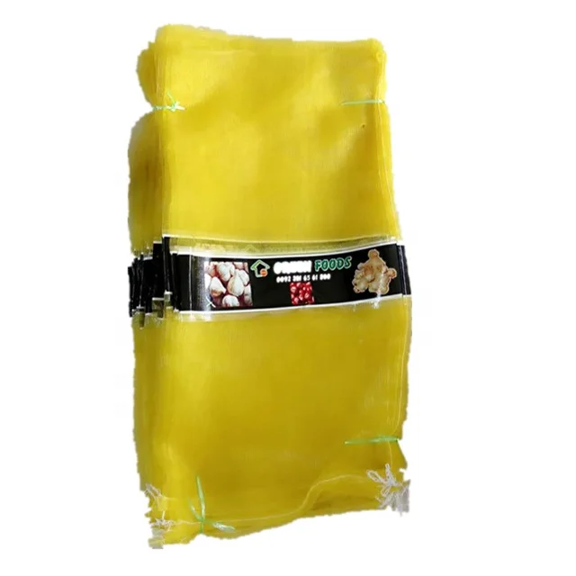 Raw Material 20kg 30kg 50kg Leno Mono Onion Mesh Bag