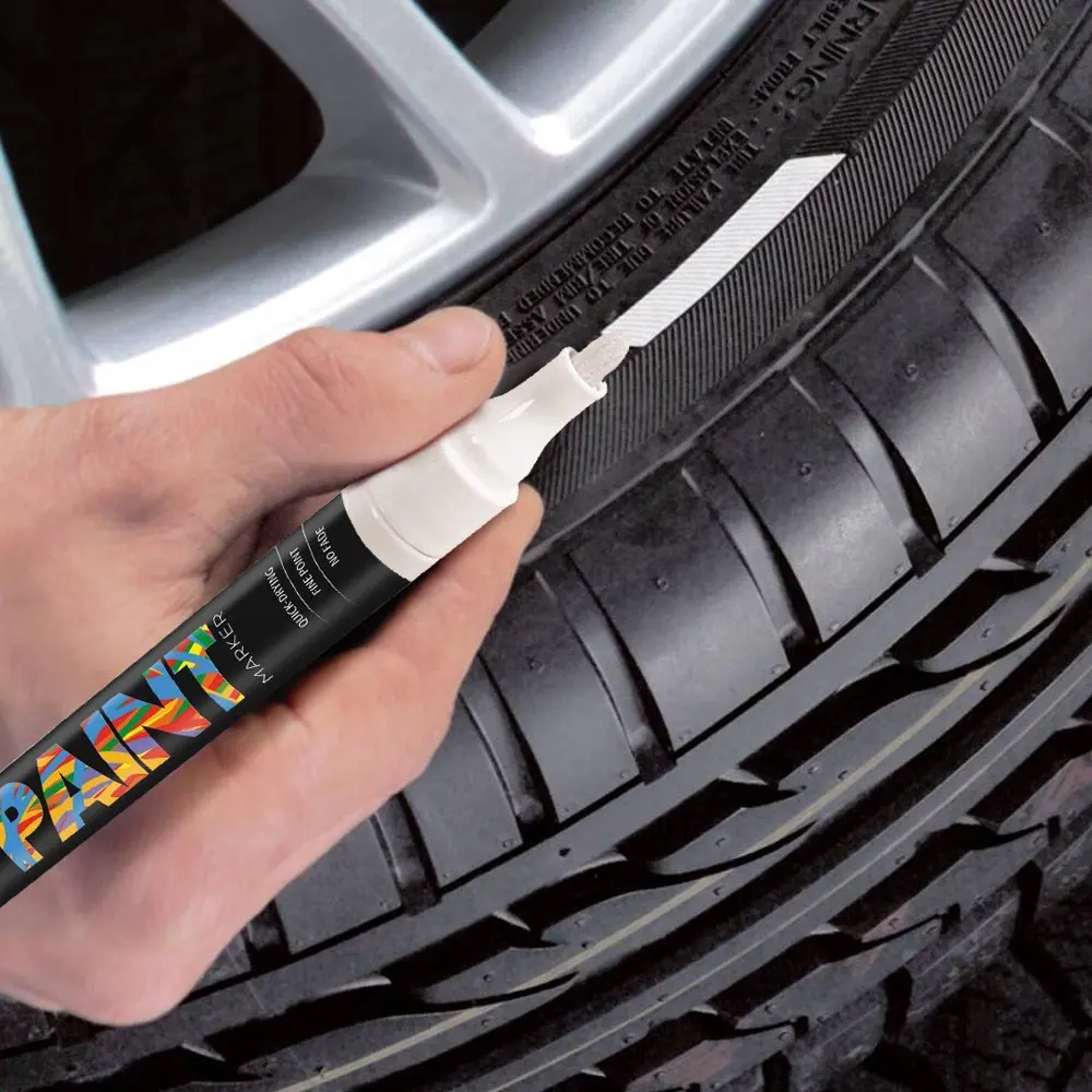Маркер для резины. Edding 8050 белый Reifen-Tyre Marker. Tire Paint. Краска для шин. Фломастер для шин автомобиля. Краска для шин белая.