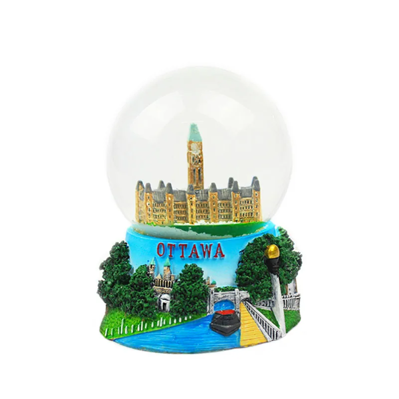 Polyresin Resin Souvenir Snow Globe