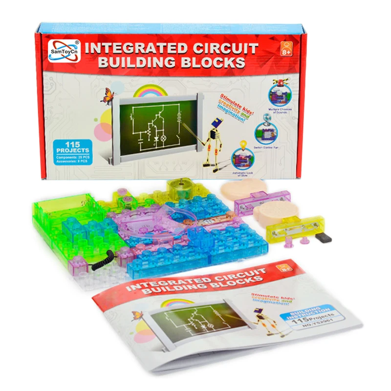 Новый пункт пластиковые электронные строительные блоки