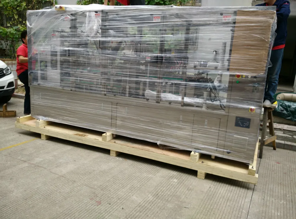 
 Китайский завод Sunyi производит новый тип высокоскоростной емкости шесть полос кофе капсулы упаковочная машина с европейским стандартом  