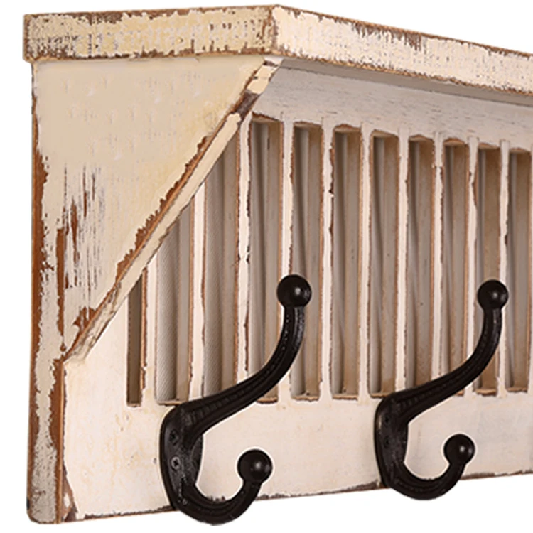 Декоративный винтажный Шебби-шикарный настенный крючок-вешалка