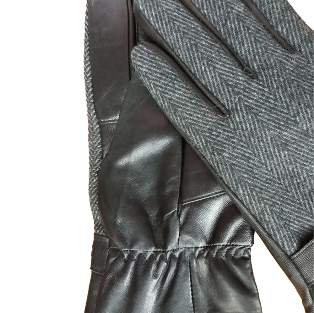 Мужские кожаные перчатки