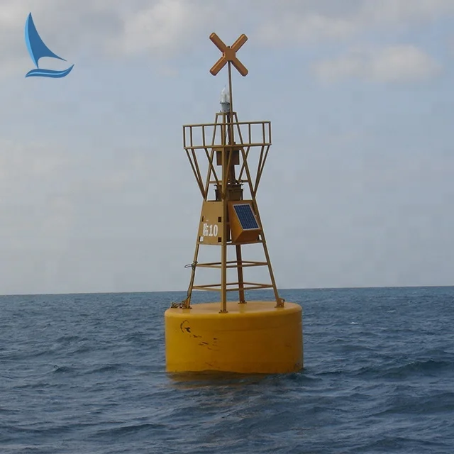 High Quality 2.4m Plastic Floating Buoy With Marine Radar /navigation Buoy  For Sale - Buy Navigation Buoys,Floating Buoys,Navigation Buoy For Sale  Product on Alibaba.com