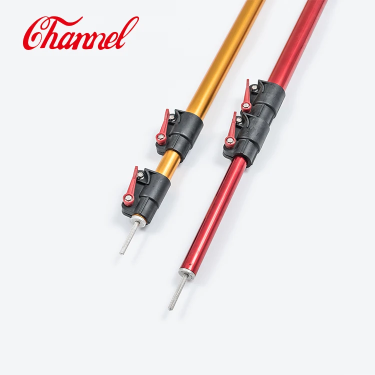 Twist Connection Lock Aluminum Telescopic Pole Tube Buy Camping