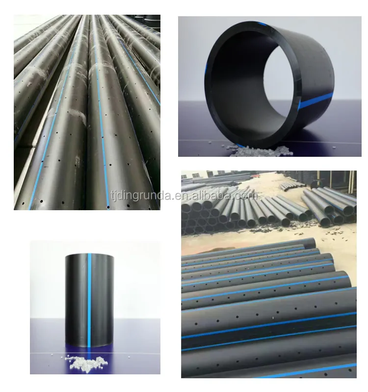 Hdpe Perforated Pipe Corrugated for French Drain