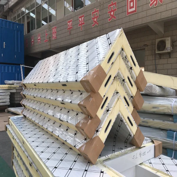 Corner PU Sandwich Panel for Cold Room Clean Room