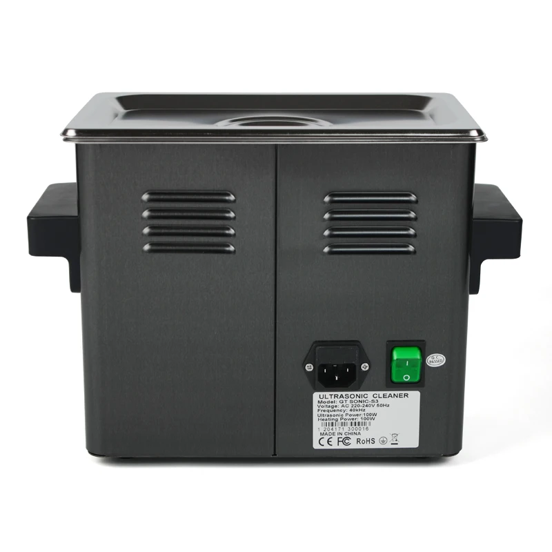 
 Touch Control 3L Ultra Sonic  Desktop Ultrasonic Bath Cleaner  