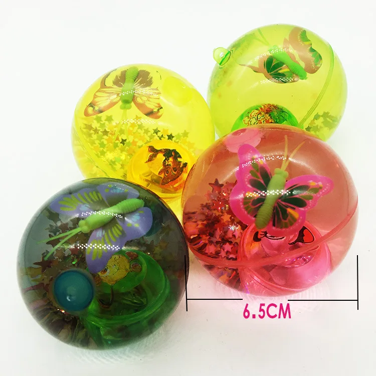 1 pçs flash bola de cristal bola de cristal 5.5cm brinquedo bola