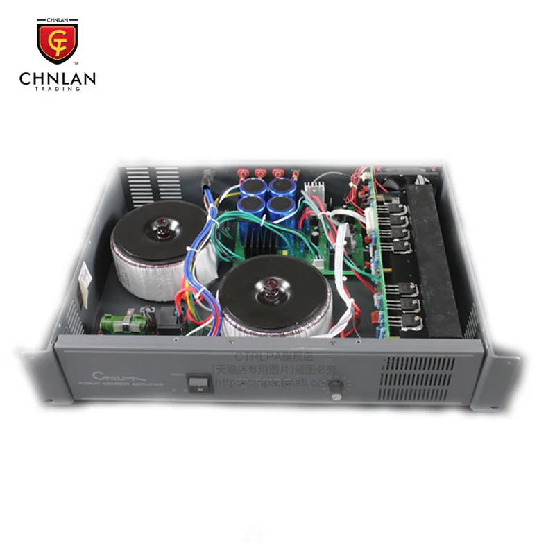 CT2000 PA System High Audio Power Amplifier 2000w Amplifier 100v