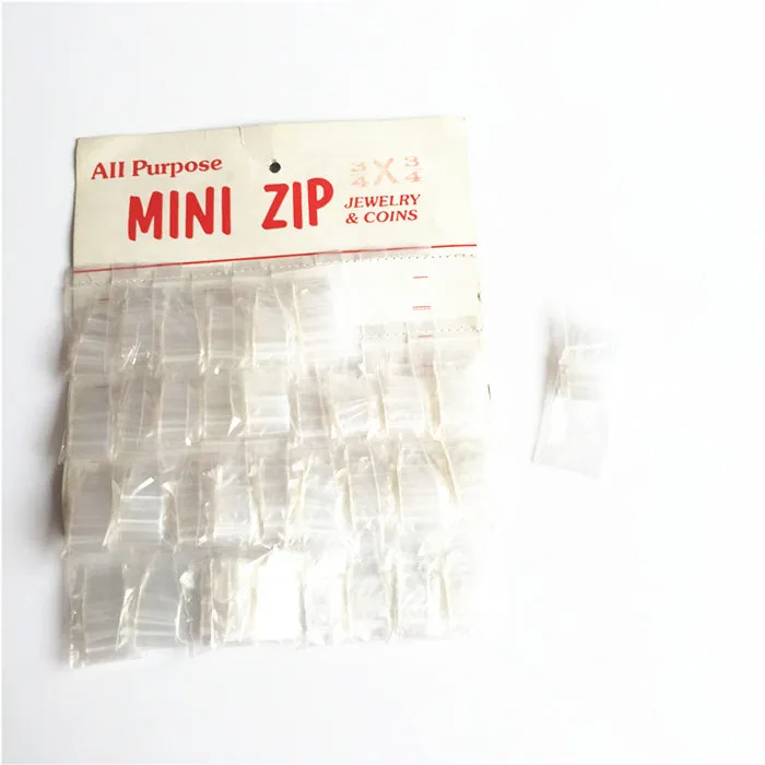 1010 mini apple ziplock bag with