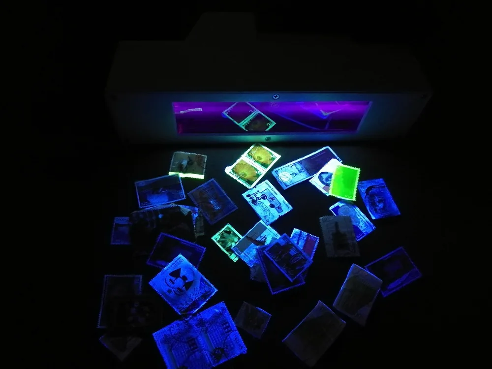 16 Вт Двойные УФ-лампы Longwave и коротких волн нм минеральный фосфорный детектор