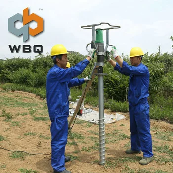 Ground Screw Anchor Piling Machine