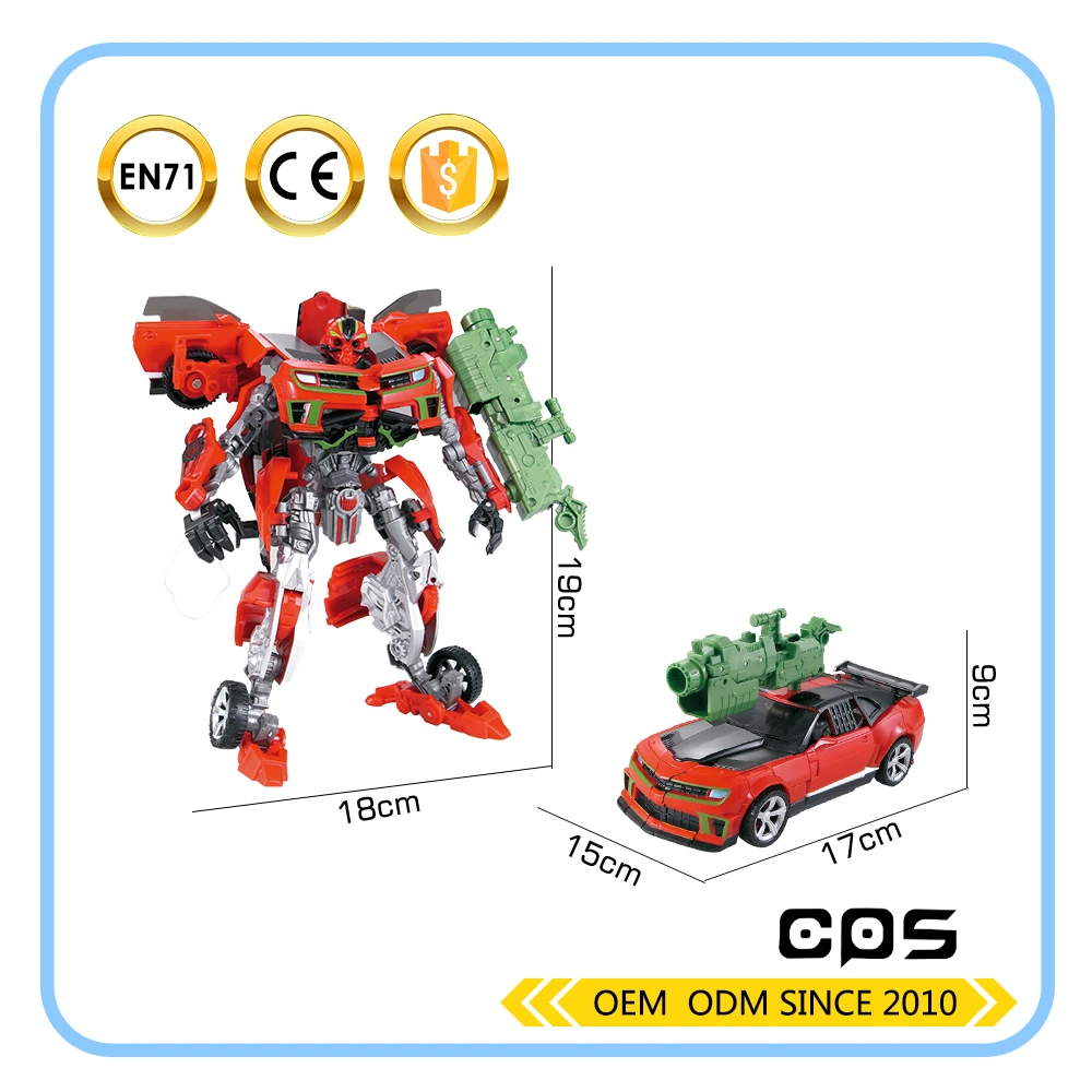 Игрушки-роботы для смены автомобиля