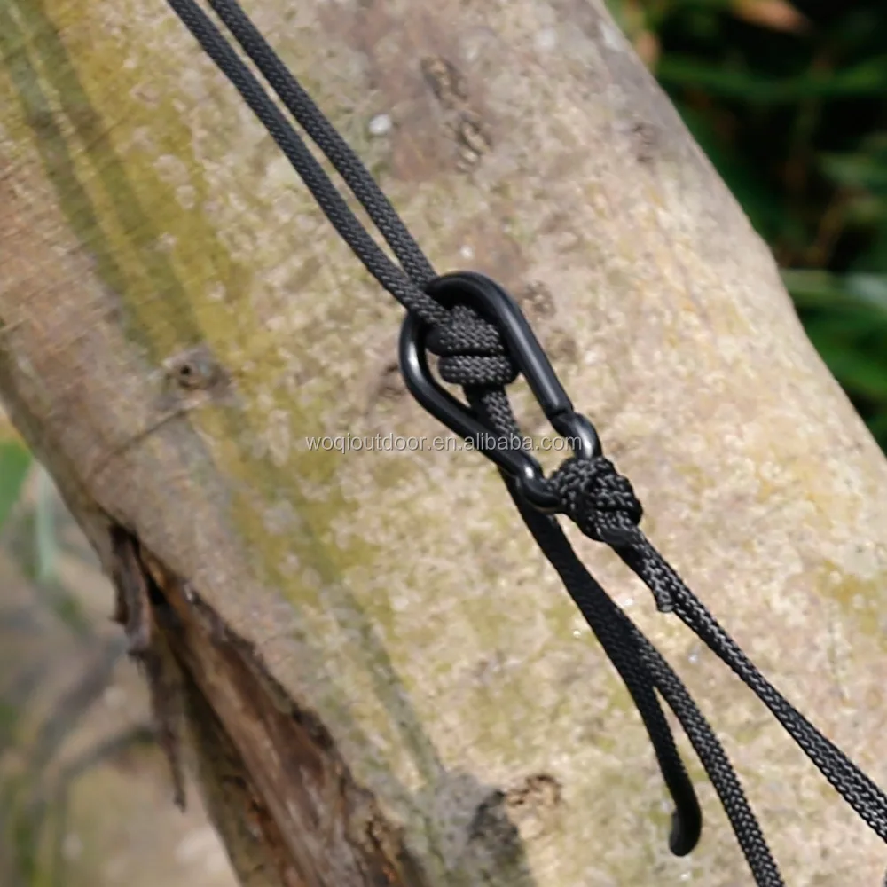 Парашютный нейлоновый гамак Woqi с москитной сеткой