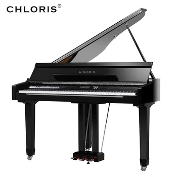 CHLORIS Black Polish 88KEYS Digital Piano CDG1000B with LCD Screen