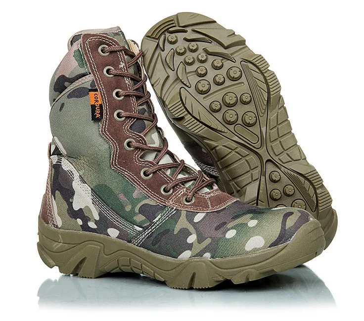 camo army boots