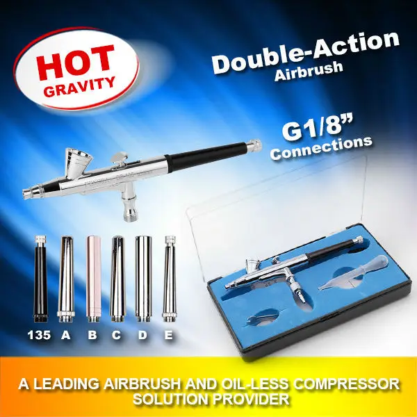 Razernij Subtropisch herwinnen Double Action Airbrush Bd-135 - Buy Airbrush Kit,Airbrush Nail,Airbrush Gun  Product on Alibaba.com