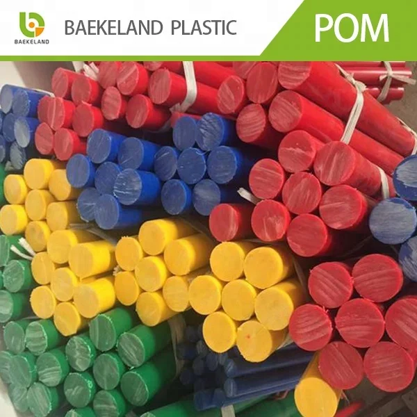 Barres En Plastique POM Nylon - 3 Tiges Solides De 300mm - Couleurs Variées (rouge, Bleu, Jaune, Etc.) - Pour Bricolage, Modélisme Et Loisirs Créatifs