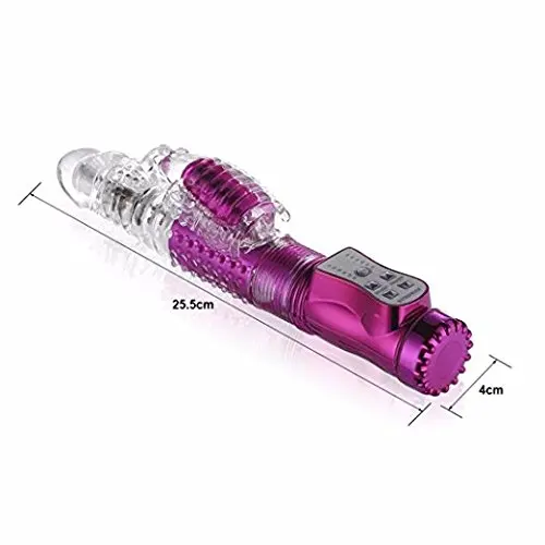 12 Speeds Multi-Frequency Thrusting Rotating Viberate Large Size Butterfly Rabbit Sex Toys for Women Pleasure