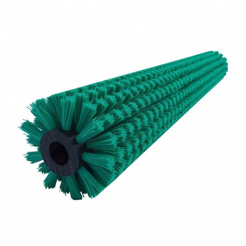 Fruits and vegetable roller brush - Anhui Union Brush Industry Co., Ltd. -  cylindrical / cleaning / washing