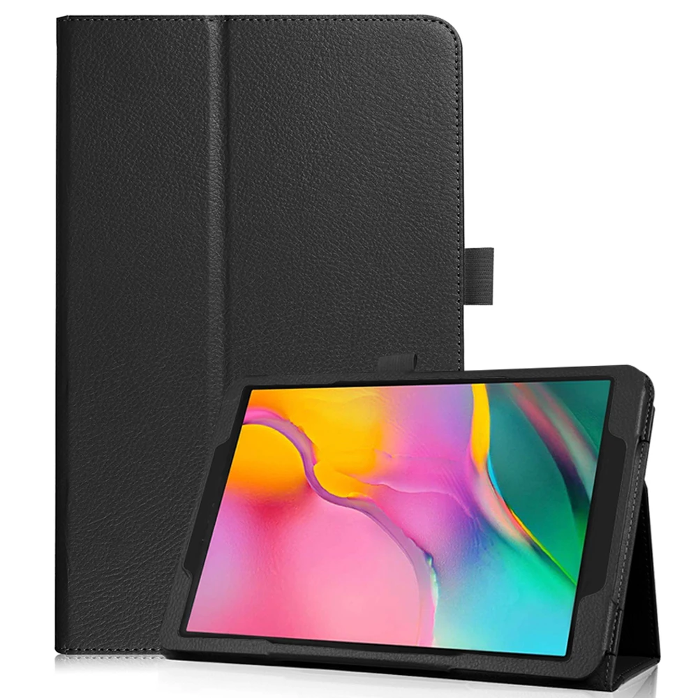 Lichi Leather Case For Samsung Galaxy Tab A 10.1 Inch Sm-t510/sm-t515 2019 New Release Smart Tablet - Buy For Samsung Galaxy Tab A Inch Sm-t510/sm-t515 Shell Case,Hot Selling