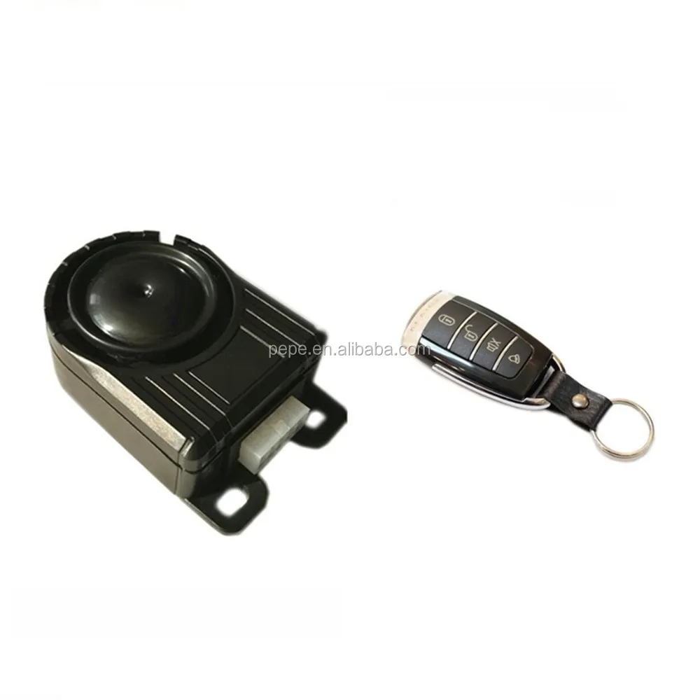 36v 48v72v Electric Bike Anti Theft Alarm Lock Electric Scooter Remote