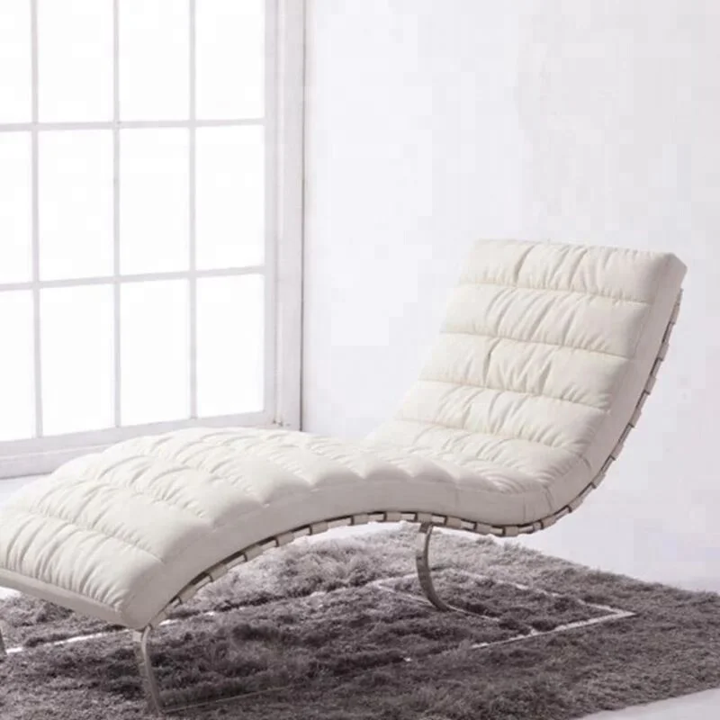 Шезлонг из натуральной кожи без подлокотников, античное кресло из потертой кожи, шезлонг с прострочкой, кресло для гостиной, спальни, шезлонг