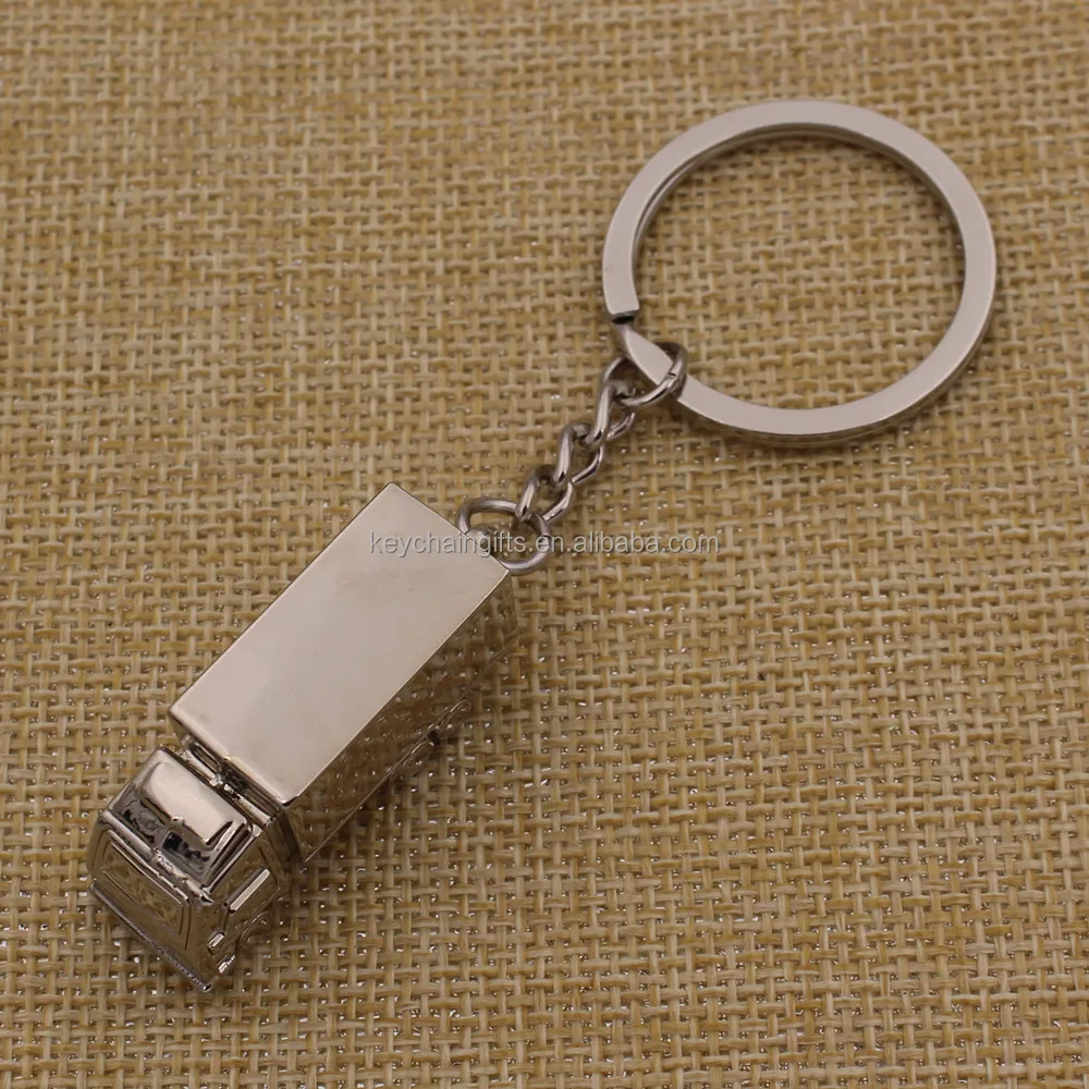 Custom Metal 3d Car Shaped Keychain Truck Keychain