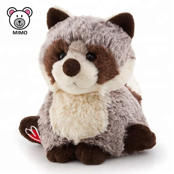 fat racoon plush