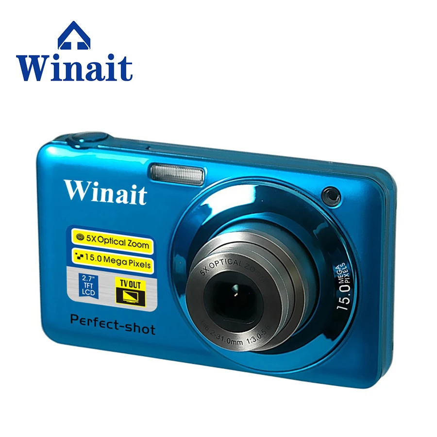 DC-V600 Mini Cheap 4x Digital Zoom Video Camera OEM Fluorescent Lamp Colorful Camera Anti- Red -eye Digital Camera Good Quality