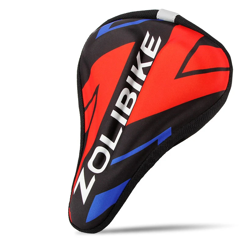 ZOLi Z3203 аксессуары для оборудования для верховой езды Горный Дорожный велосипед 3D Силиконовый утолщенный удобный декоративный чехол для подушки