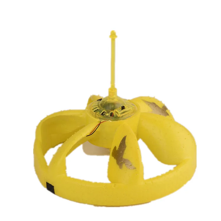 Cheap & Fun Flying UFO Best Promotional Toys Infrared Sensor RC Flying Saucer Hovering LED Flashlight