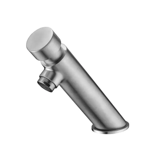 Stainless Steel Sus304 Timing Basin Tap And Time Delay For Basin Push