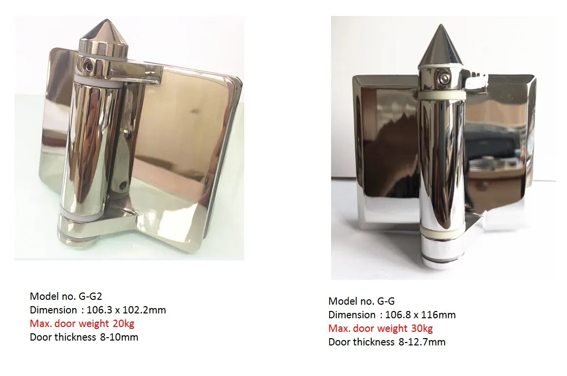 Нержавеющая сталь 316 шарниры самозакрывающиеся стеклянные двери использовать стекло для стеклянных петель