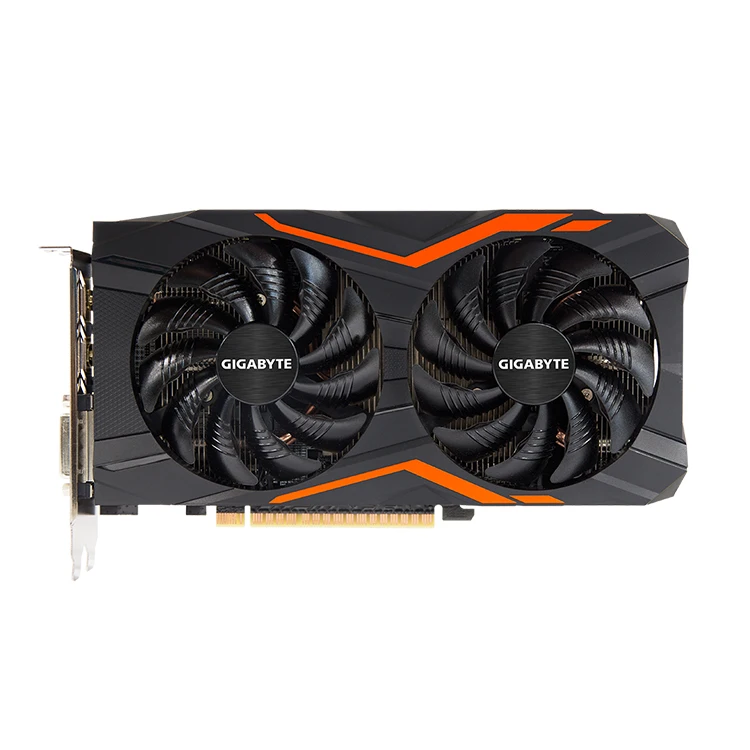 Used GIGABYTE GTX 1050 Ti 4GB Graphics Card for Gaming Workstations