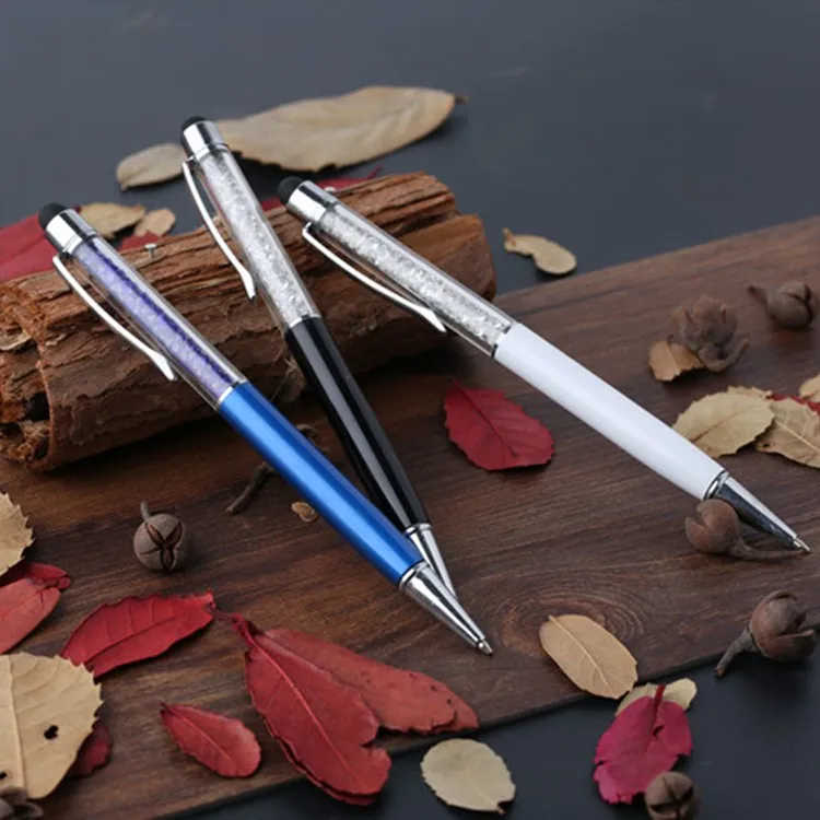 Профессиональное производство Китай Цветная шариковая ручка с кристаллами