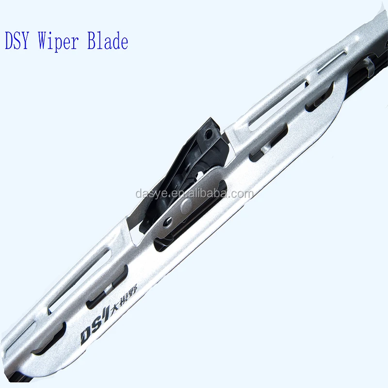 All Season Chromed Universal Frame Colored Windshield  Wiper Blade