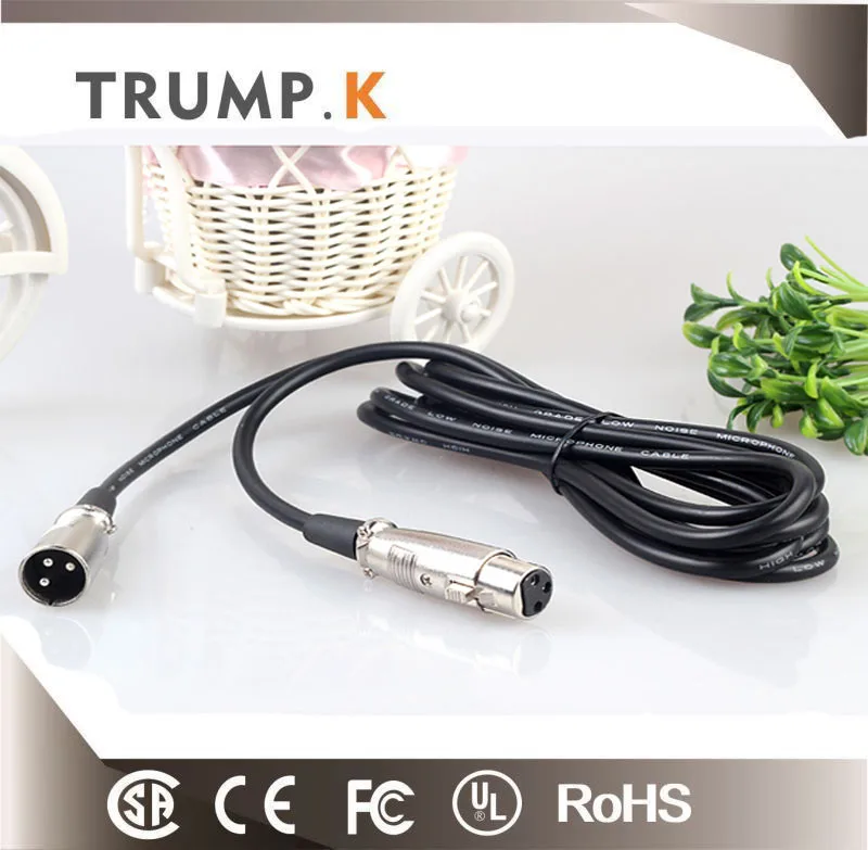 高品位低ノイズマイクケーブル3p Xlrマイクケーブルオス メス バランスマイクケーブル中国製 Buy ハイグレードマイクケーブル マイク ケーブル 高グレード低ノイズマイクケーブル Product On Alibaba Com