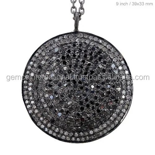 Pave Diamond Pendant Diamond Pendant 925 Sterling Silver Pave Designer Spinel /& Diamond PEACE SIGN Pendant Pave Pendant