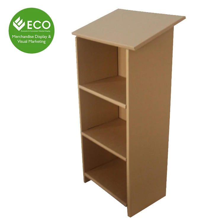 Eco-friendly Custom-Size Modern Style Stable Foldable Cardboard Corrugated Sheet Furniture Stool