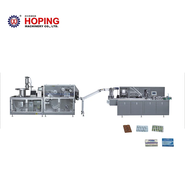 Таблетки для лекарств, упаковывающий в Блистеры таблетки и капсулы для упаковки в линии (DPH260-XWZ120)