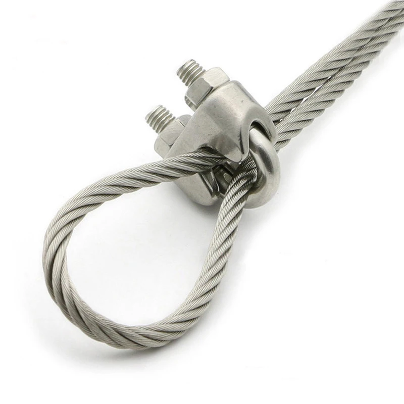 Stainless steel wire rope clamp Wire
