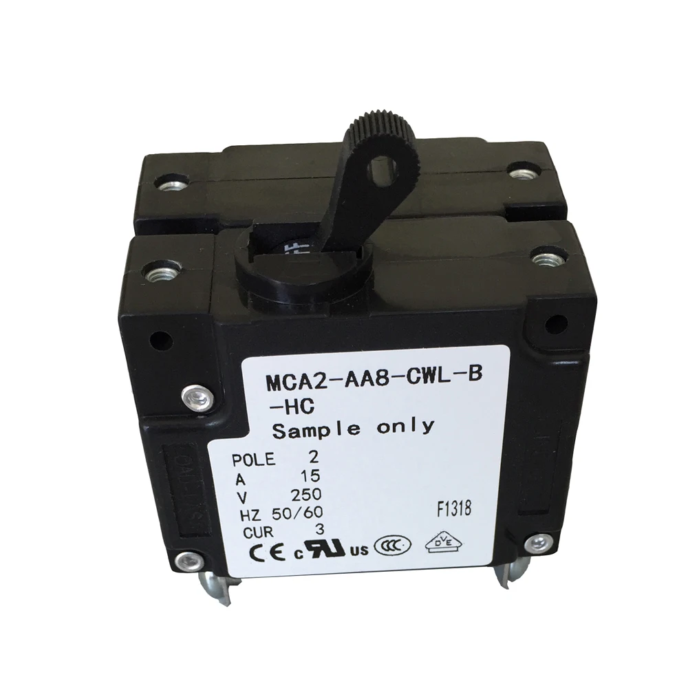 1000v Dc Hydraulic Electromagnetic Circuit Breakers 1p 2p 3p 4p 5p 6p 35a 40a 50a Mcb Circuit Breaker