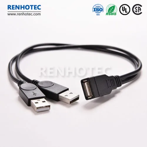 Cavo Per Hard Disk Esterno Con Doppia Alimentazione Cavo Y USB 2.0