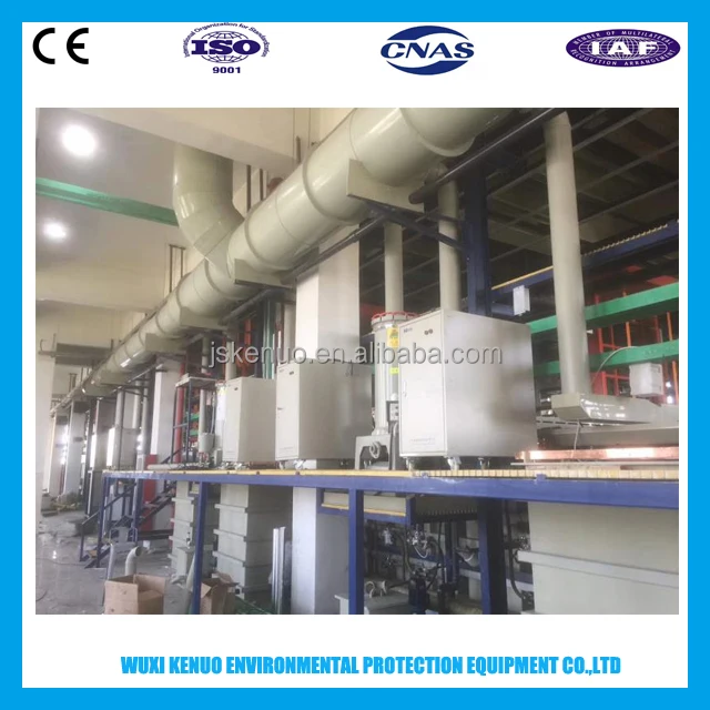 Автоматическая линия электропокрытия жесткого хрома для поршневого штока и винта